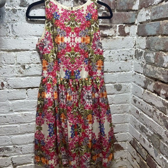 Maggy London Pink Floral Sleeveless Sundress, Size 6. - Picture 1 of 7